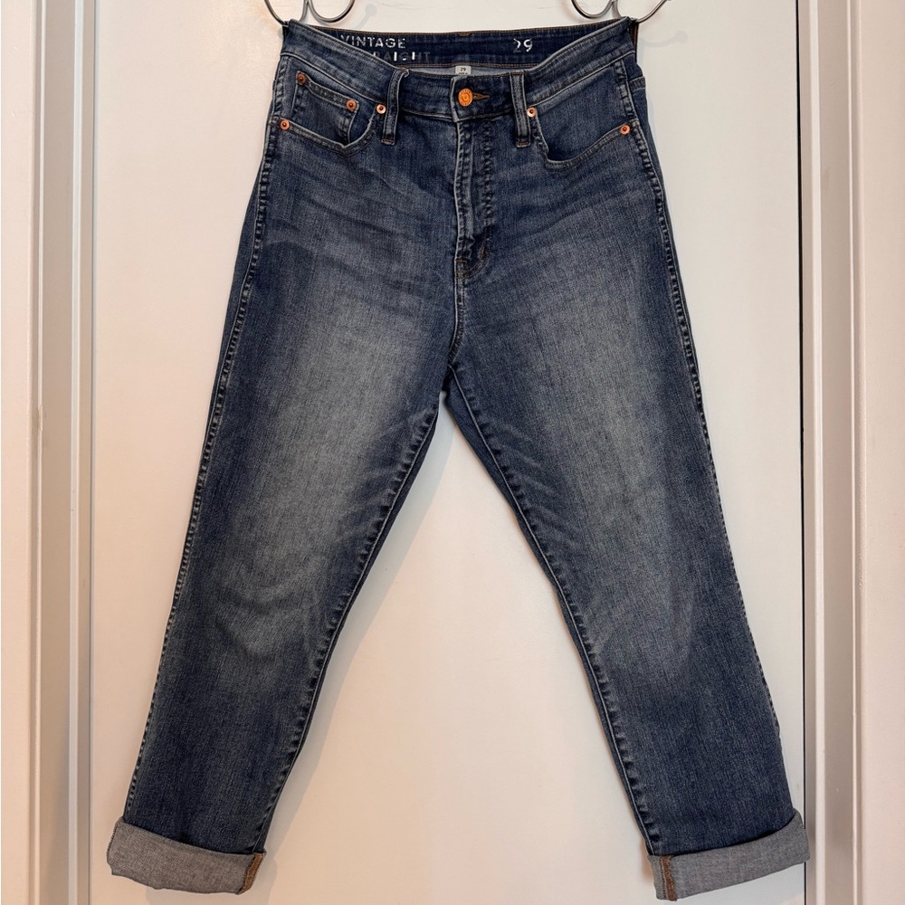 Jcrew Vintage Dark Blue Women's Ankle Jeans
